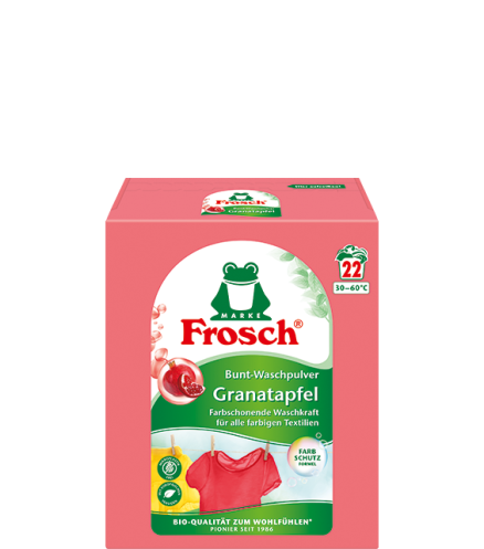 Produkt Bunt-Waschpulver Granatapfel 