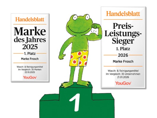 Frosch Preis-Leistungs-Sieger