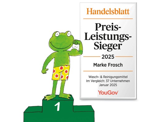 Frosch Preis-Leistungs-Sieger