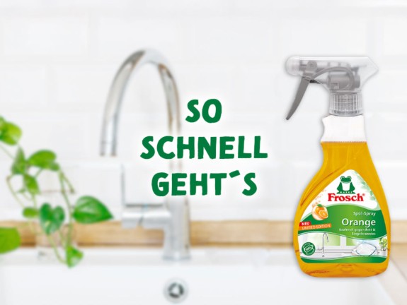 Frosch Spuel-Sprey Anwendungsvideo