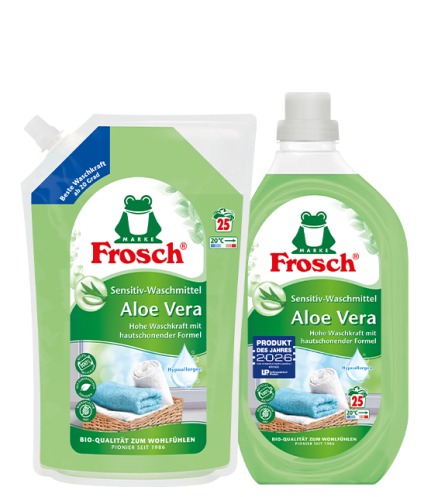 Produkt Sensitiv-Waschmittel Aloe Vera