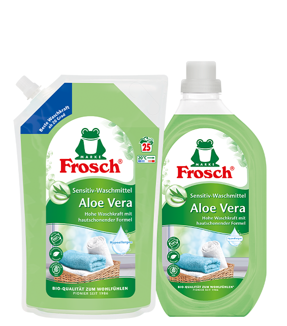 Produkt Sensitiv-Waschmittel Aloe Vera