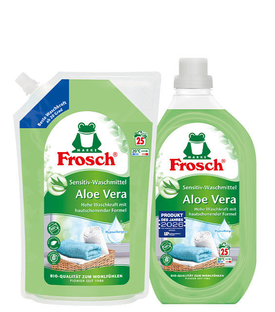 Produkt Sensitiv-Waschmittel Aloe Vera