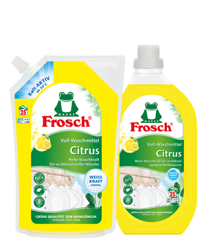 Produkt Voll-Waschmittel Citrus