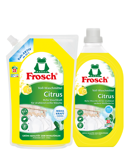 Produkt Voll-Waschmittel Citrus