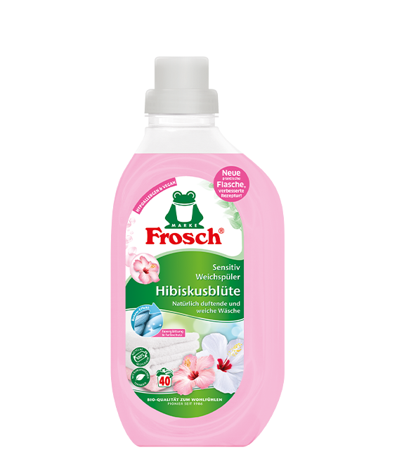 Produktabbildung Sensitiv-Weichspüler Hibiskusblüte