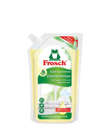 Frosch Zitronenminze Sp&uuml;l Gel Nachf&uuml;llbeutel 800 ml