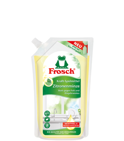 Frosch Zitronenminze Sp&uuml;l Gel Nachf&uuml;llbeutel 800 ml