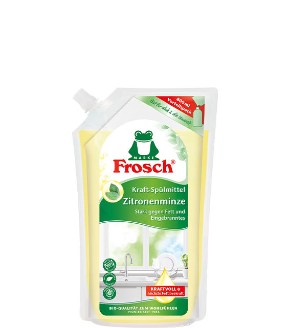 Frosch Zitronenminze Spül Gel Nachfüllbeutel 800 ml