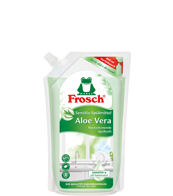 Frosch Spl-Lotion Aloe Vera Nachfllbeute | frosch.de