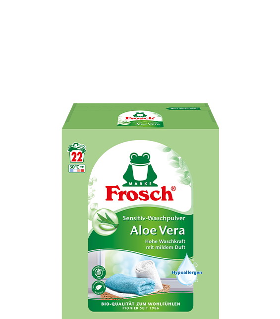 Produkt Sensitiv-Waschpulver Aloe Vera 