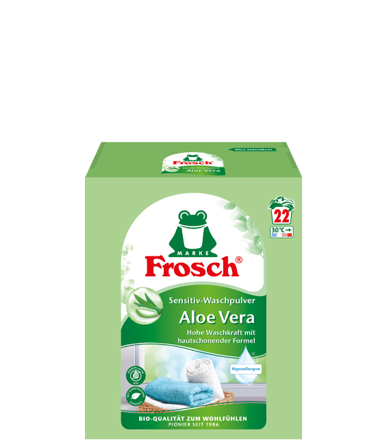 Produkt Sensitiv-Waschpulver Aloe Vera 