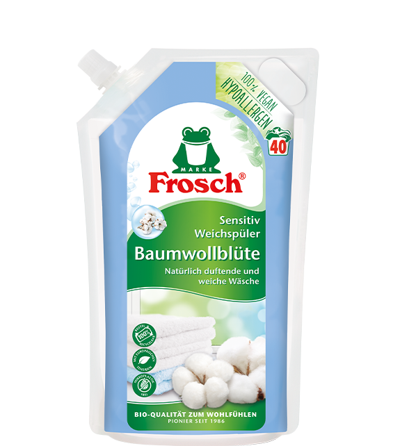 Produktabbildung Sensitiv-Weichspüler Baumwollblüte