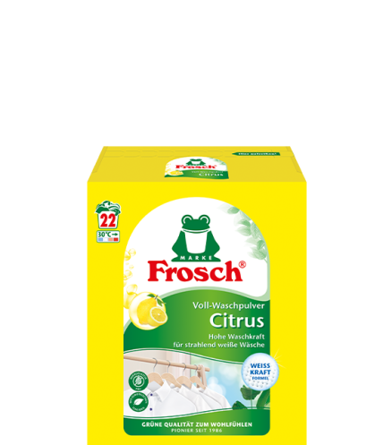 Produkt Voll-Waschpulver Citrus 