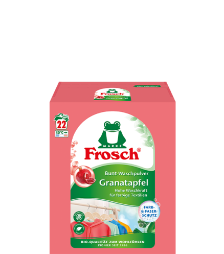 Produkt Bunt-Waschpulver Granatapfel 
