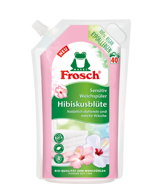 Produktabbildung Sensitiv-Weichspüler Hibiskusblüte