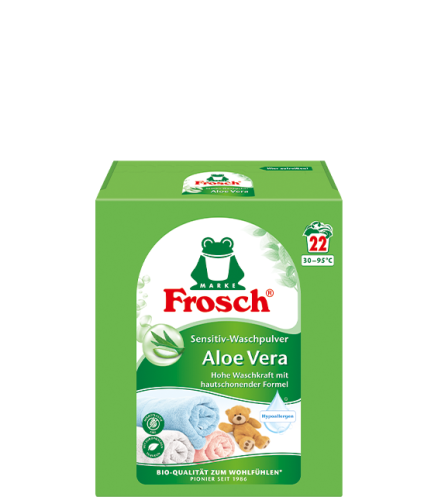 Produkt Sensitiv-Waschpulver Aloe Vera 