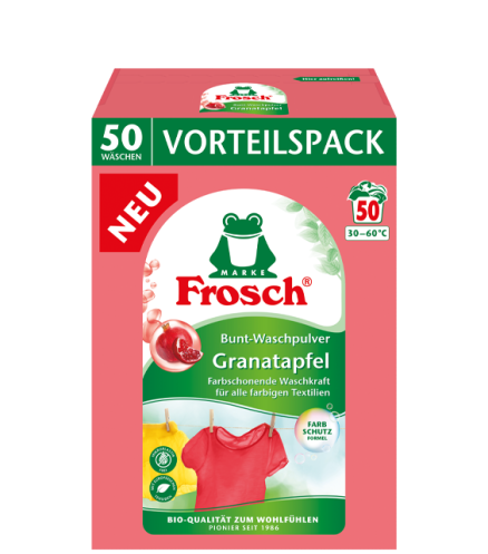 Produkt Bunt-Waschpulver Granatapfel 